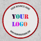 Your Business Logo Name Website Personalized Patch
