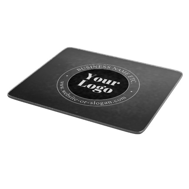 Your Business Logo or Design & Editable Text Cutting Board (Corner)