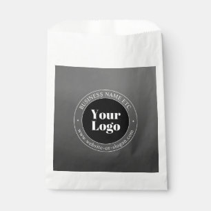 Your Business Logo or Design & Editable Text Favour Bag