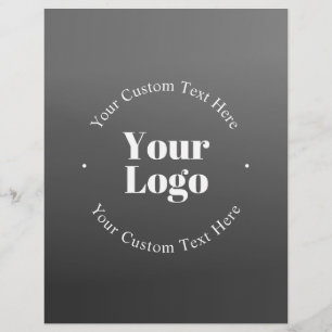 Your Business Logo or Design & Editable Text Flyer