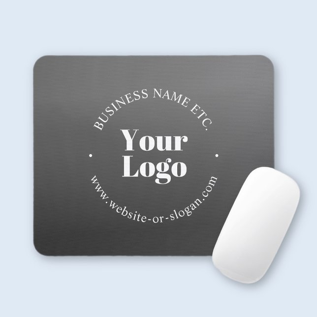 Your Business Logo or Design & Editable Text Mouse Pad (Creator Uploaded)