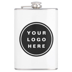 Your Business Logo Promotional Business Company Hip Flask