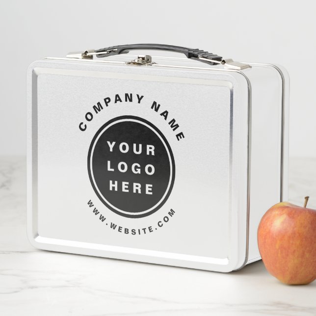 Your Business Logo Promotional Business Company Metal Lunch Box (In Situ)