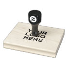 your business logo rubber ink stamp L
