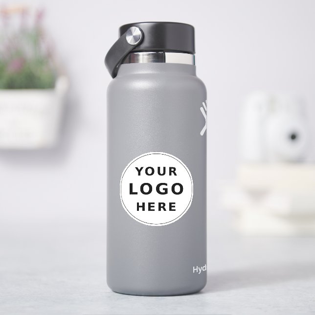 Your Business Logo Simple Minimalist Water Bottle (HydroFlask)