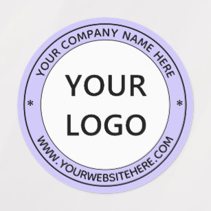 Your Business Logo Stamp Design Labels Your Colour