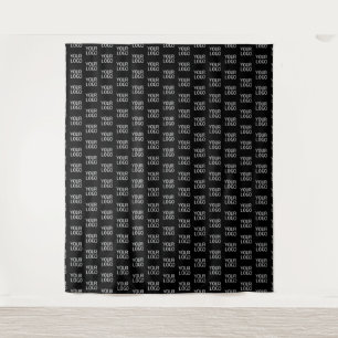 Your Business Logo   Stylish Half Step Pattern Tapestry