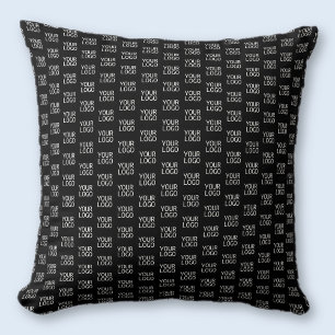 Your Business Logo   Stylish Half Step Pattern Throw Pillow