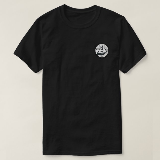 Your Business Logo Work Employees Staff Custom T-Shirt (Design Front)
