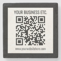Your Business Name & Editable QR Code