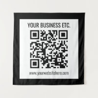 Your Business Name & Editable QR Code