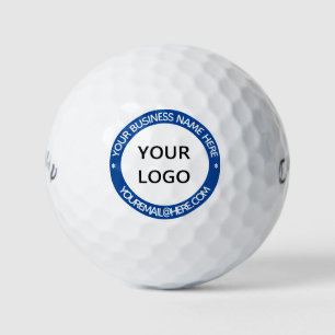 Your Business Name Logo E-mail Simple Personalized Golf Balls