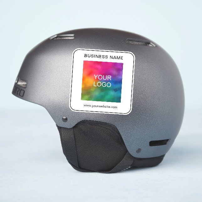 Your Business Name Logo Here Template Branding (Helmet Side)