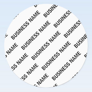 Your Business Name Pattern   Black & White