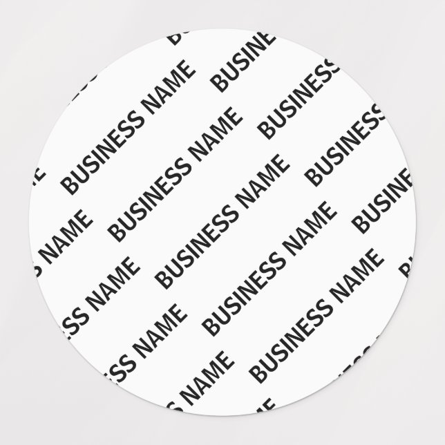 Your Business Name Pattern | Black & White (Design 3)