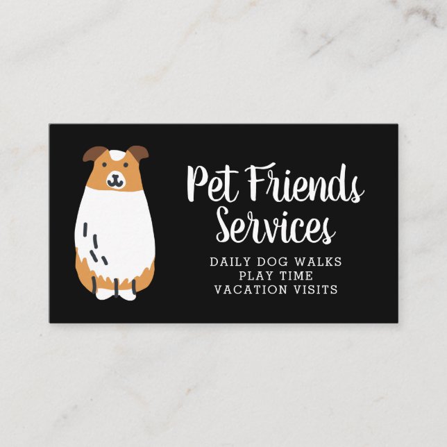 Your Business | Pet Services Card (Front)