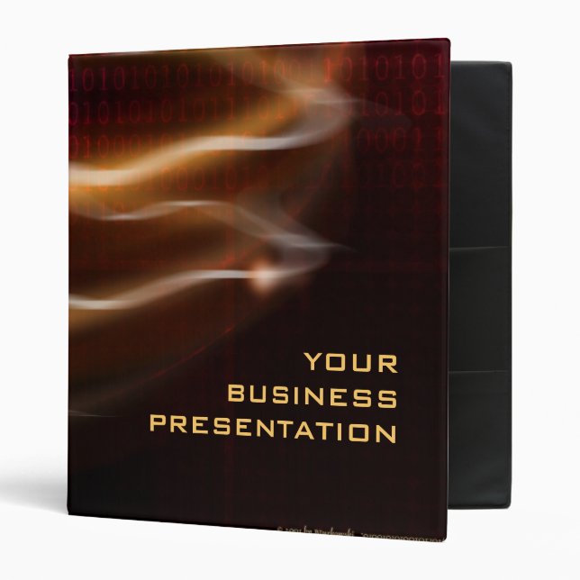 Your Business Presentation | Modern Office Binder (Front/Inside)