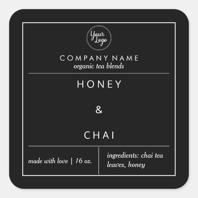 Your Business Product Label (Front)