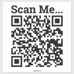 Your Business QR Code Sticker