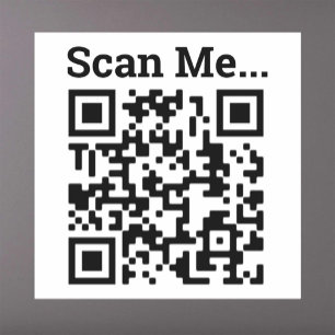 Your Business QR Code Sticker