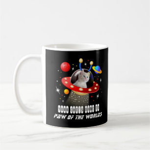 Your Cat in an Alien Spaceship UFO Sci Fi Film Coffee Mug