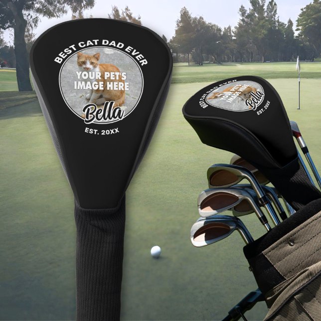 Your Cat Photo Golf Head Cover (Creator Uploaded)