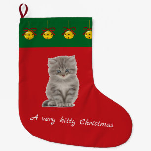 Your cat's personalized Christmas stocking