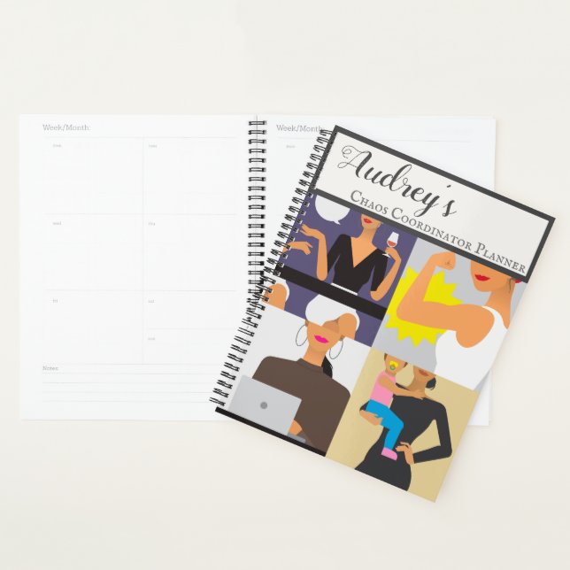 Your Chaos Coordinator Planner - Name Customizable (Display)