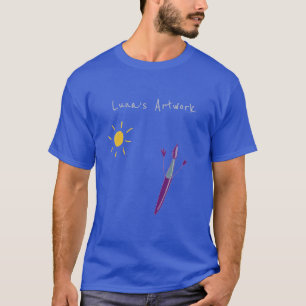 Your Child’s Artwork On A Men’s T-Shirt