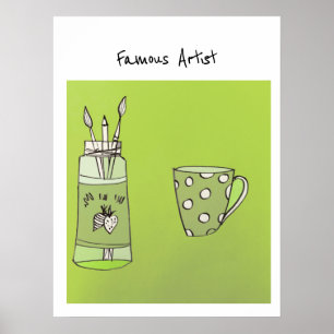 Your Child’s Artwork On A Poster