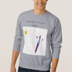 Your Child’s Artwork On A Sweatshirt