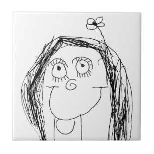 Your Child's Drawing - Mother's Day Gift Tile
