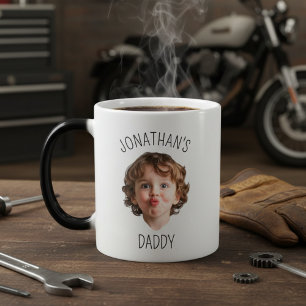 Your Child's Face Custom Baby Photo Magic Mug