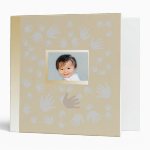 Your child's hands&feet customizable Photo Binder