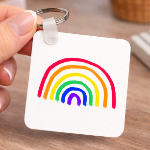 Your Child's Own Artwork   Upload Kids Drawing Keychain