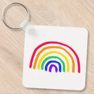 Your Child's Own Artwork Upload Kids Drawing Keychain
