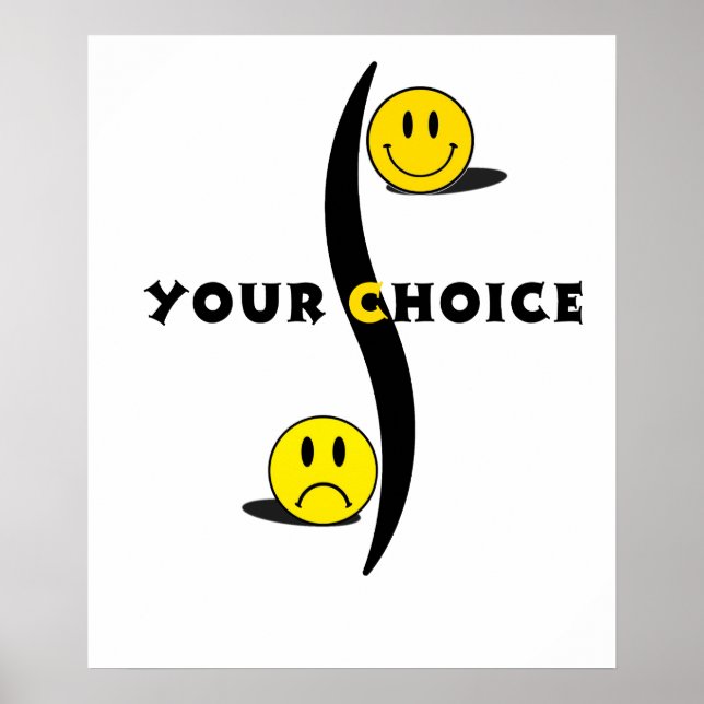 your choice poster (Front)