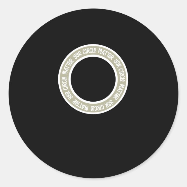 Your Circle Sticker  (Front)