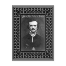 Your Color/Text Edgar Allen Poe Vintage Border