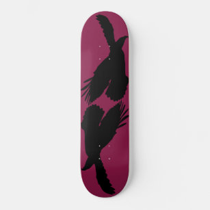 Your Colour - Eagle Flying Skateboard - Silhouette