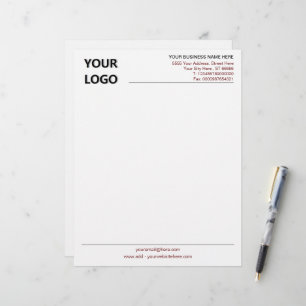 Your Colours Business Office Letterhead with Logo