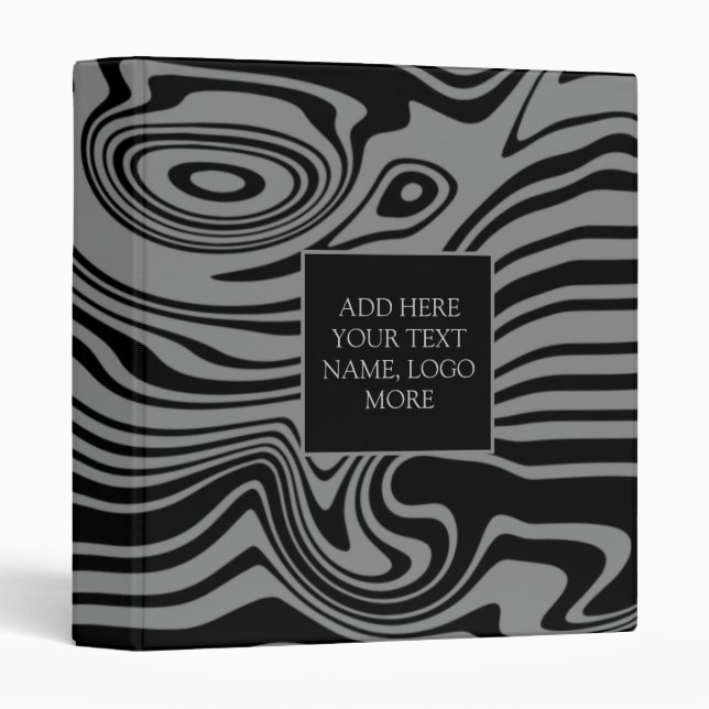 Your Colours Personalized Binder with Custom Text (Front/Spine)