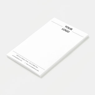 Your Compamy Logo and Text Business Post-it® Notes