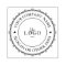 Your Company Business Logo Custom Rubber Stamp
