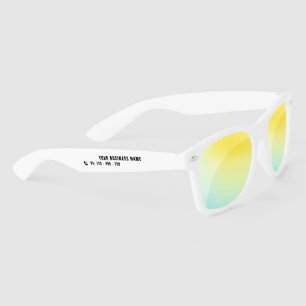 Your Company Info Business Promotional Sunglasses