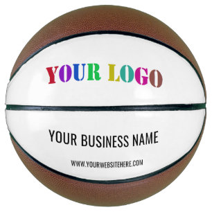 Your Company Logo Basketball Example Custom Text