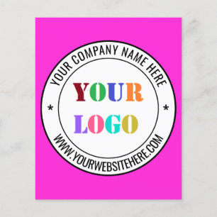Your Company Logo Custom Text Business Flyers