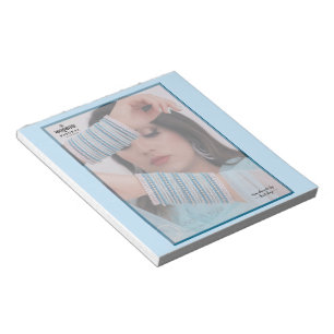 Your company logo & Handmade By Your company Name  Notepad
