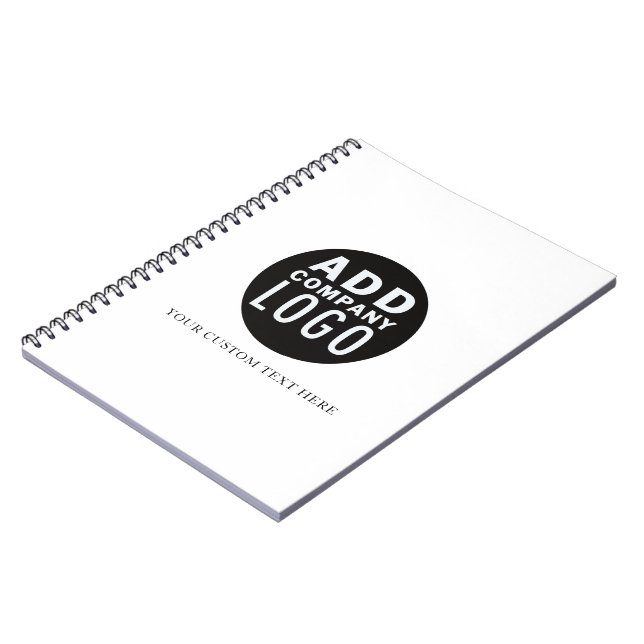 your company logo here | business notebook (Left Side)