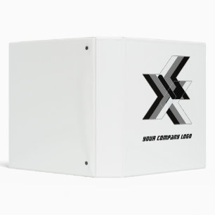 YOUR COMPANY LOGO,personalized Binder